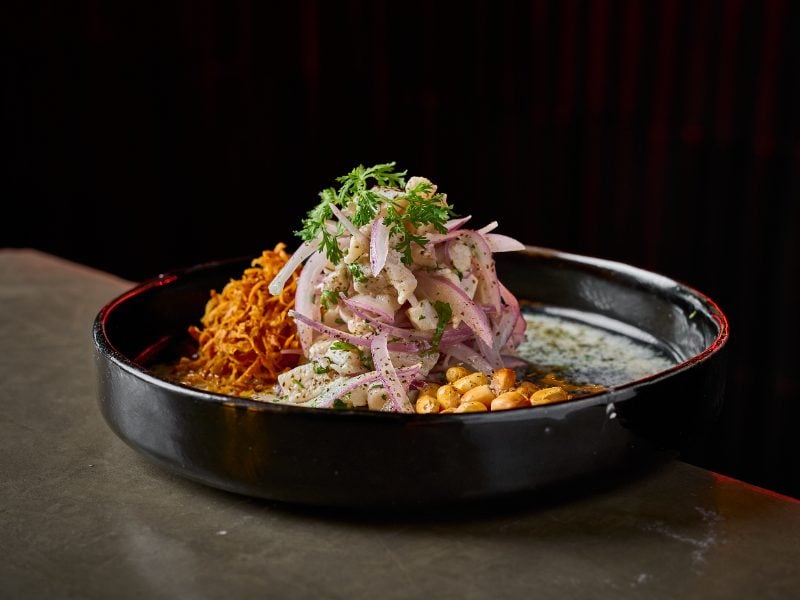Ceviche clásico peruano
